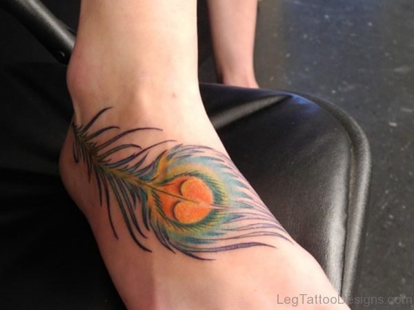 Impressive Feather Tattoo