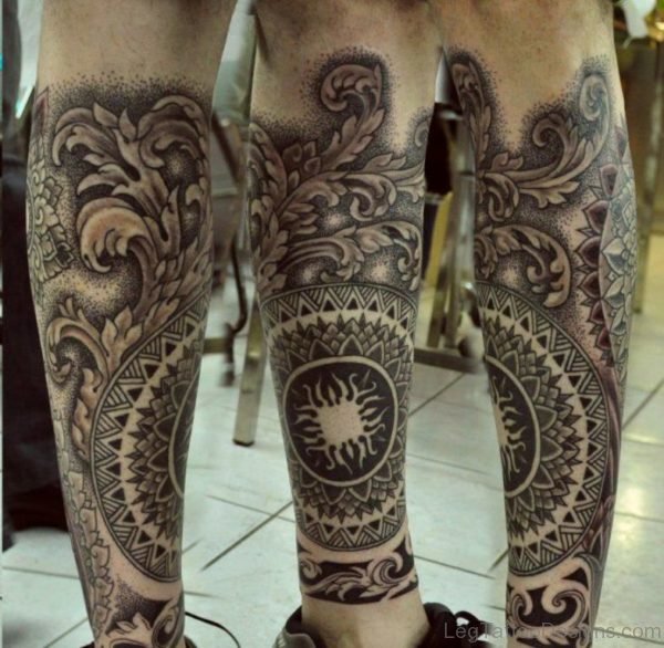 Impressive Mandala Tattoo