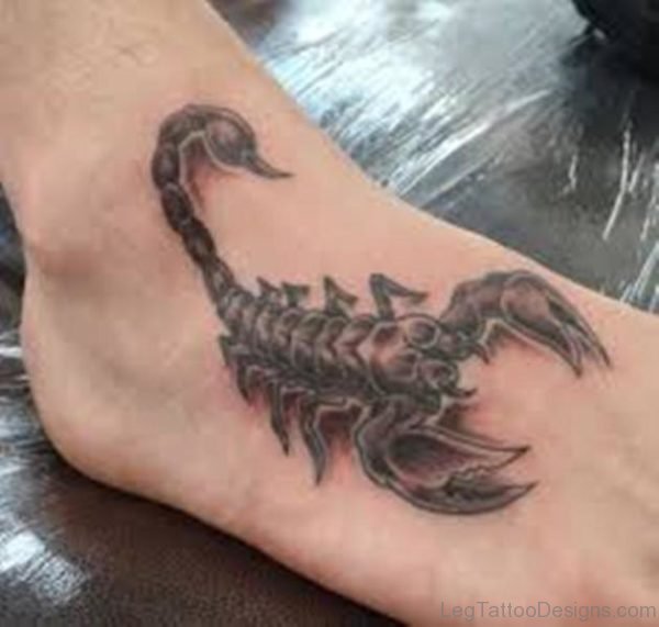 Impressive Scorpion Tattoo Design