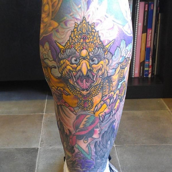 Leg Tattoo