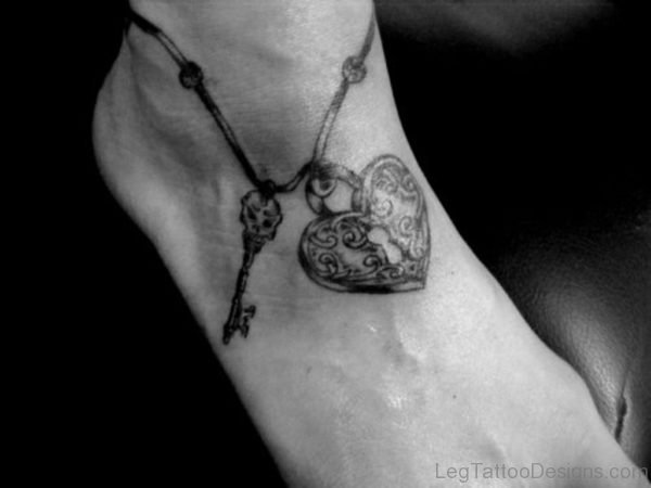 Lock And Key Tattoo