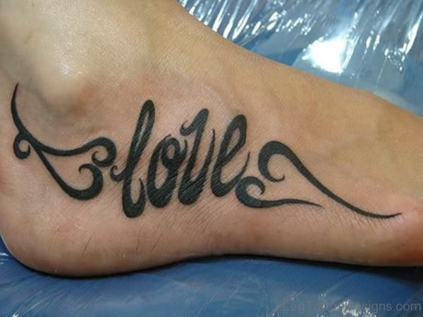 Love Word Tattoo