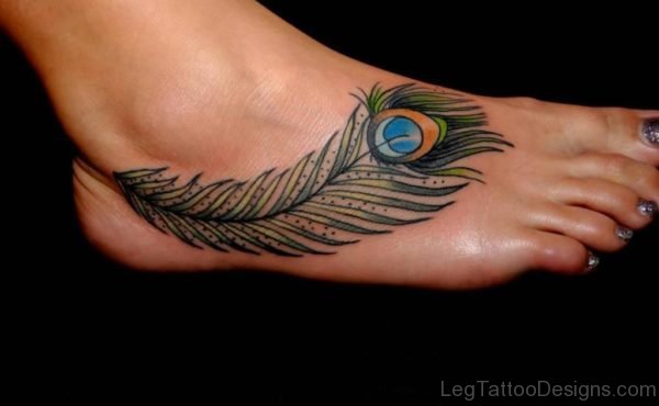 Lovely Feather Tattoo