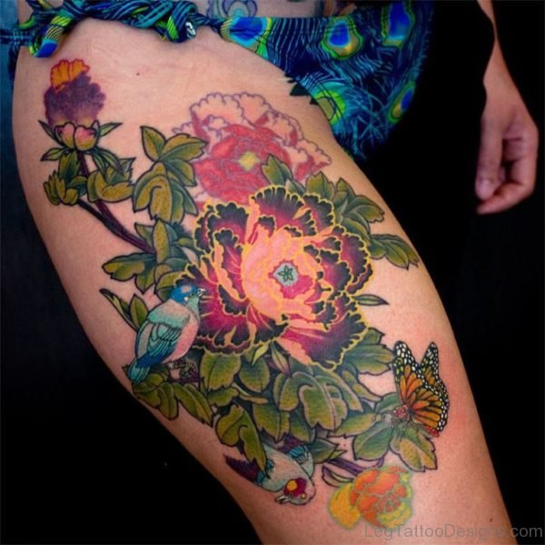 Lovely Flower Tattoo