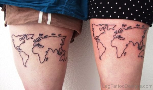 Map Tattoo 1