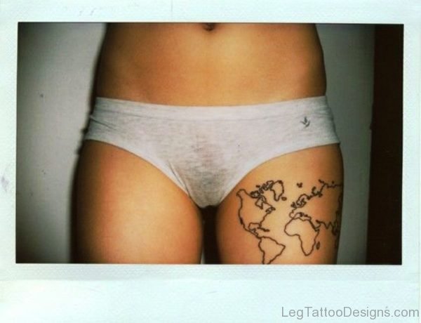 Map Tattoo 3