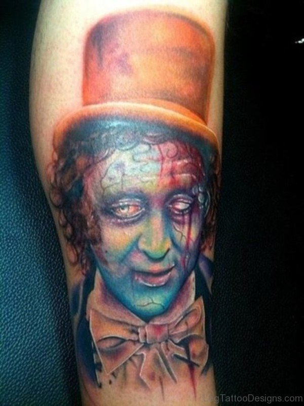 Massive Zombie Tattoo