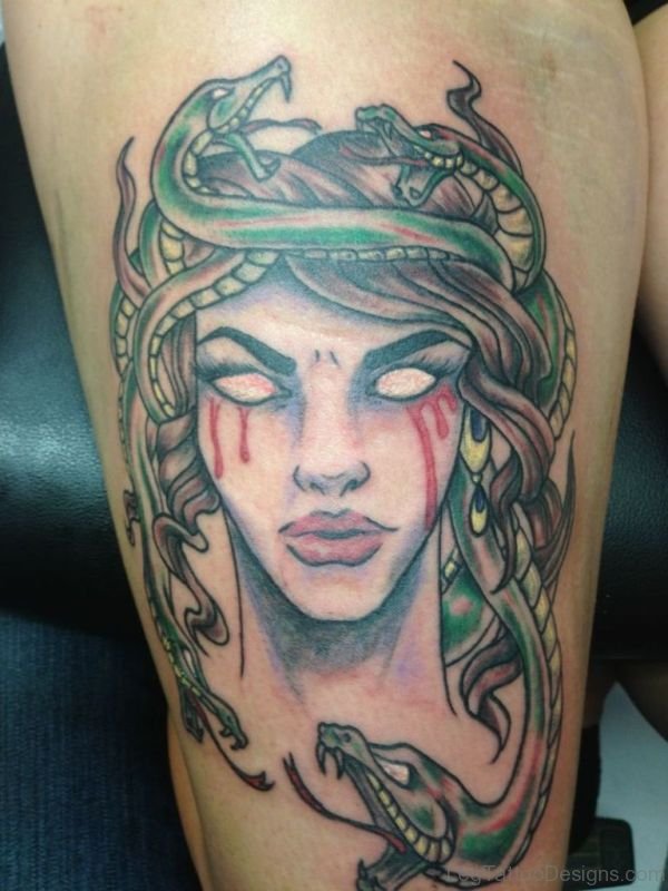 Medusa Head Tattoo