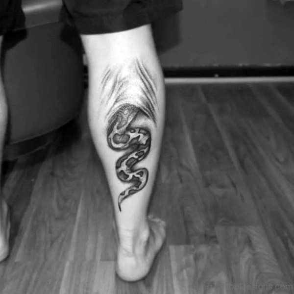 Mind Blowing Snake Tattoo