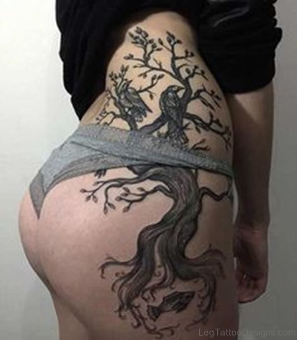 Nice Looking Tree Tattoo 