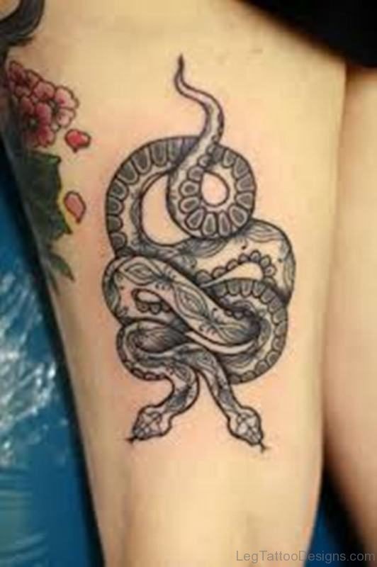 Nice Snake Tattoo 