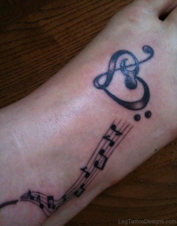 Outstanding Music Tattoo 