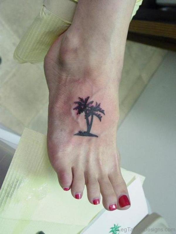 Palm Tree Tattoo 