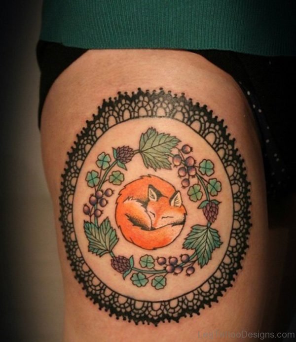 Pretty Fox Tattoo