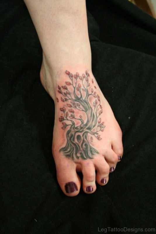 Pretty Tree Tattoo