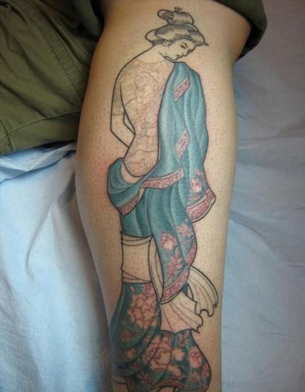 Ravishing Geisha Tattoo