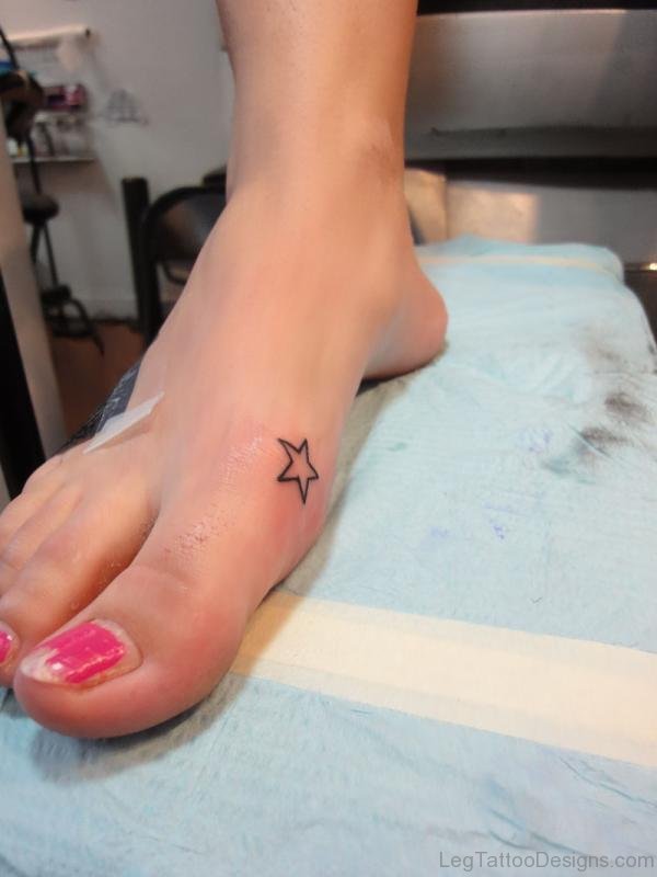 Simple Star Tattoo