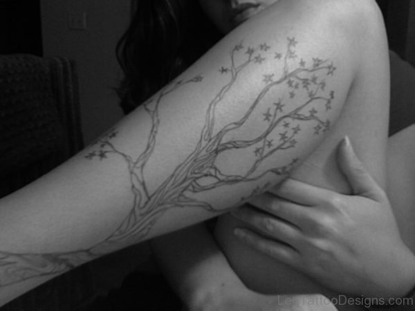 Simple Tree Tattoo