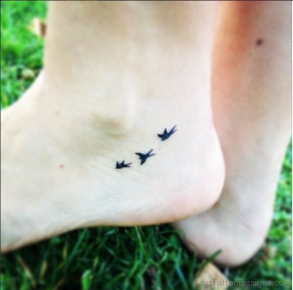 Small Bird Tattoo Design