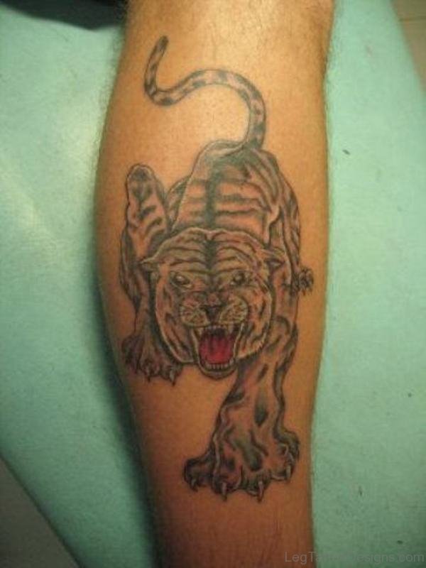 Small Tiger Tattoo