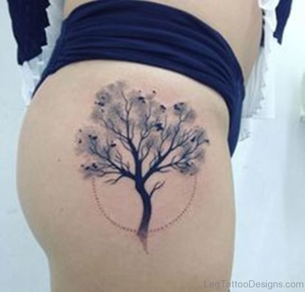 Small Tree Tattoo 