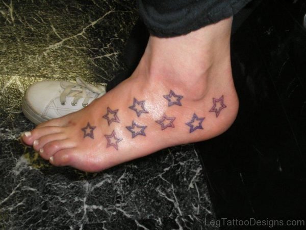 Star Tattoo For Girls