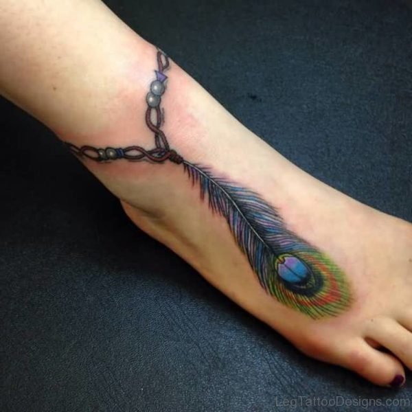 Stunning Feather Tattoo