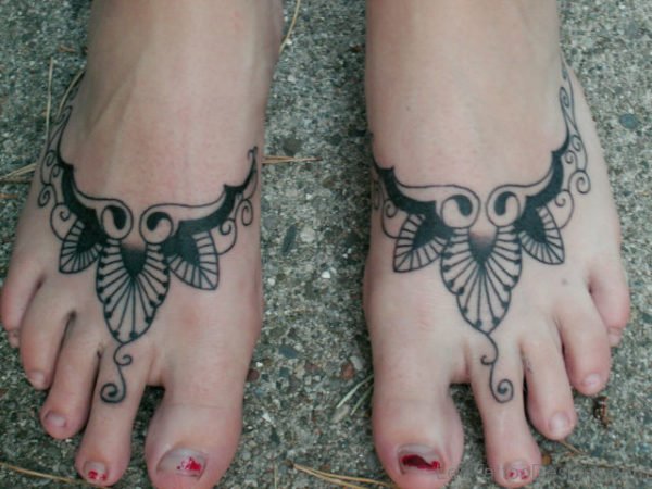 Stylish Foot Tattoo