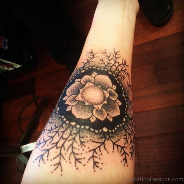 Stylish Mandala Tattoo