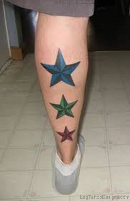 Stylish Star Tattoo