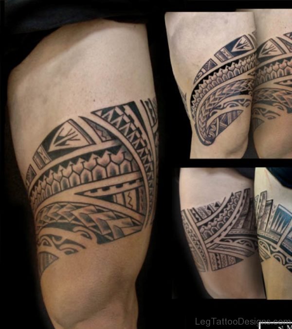 Stylish Tribal Tattoo Design