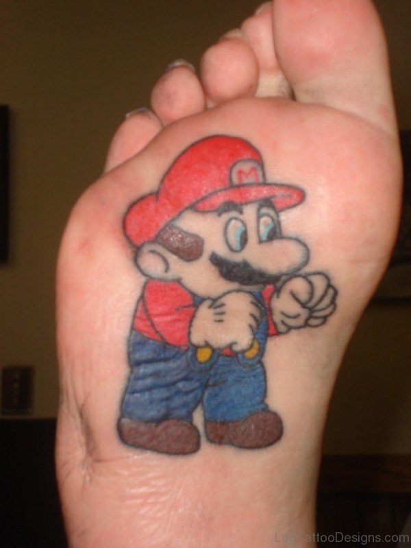 Super Mario On Foot
