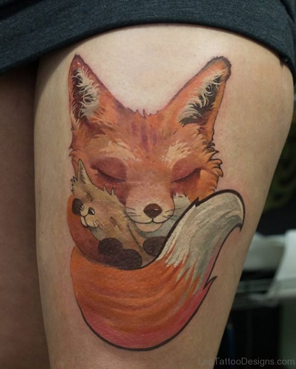 Sweet Fox Tattoo