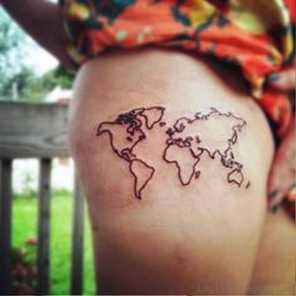 Swet Map Tattoo