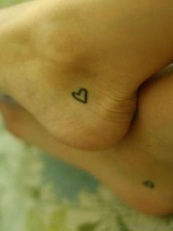 Tiny Heart Tattoo Design