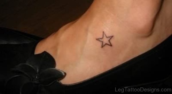 Tiny One Star Tattoo