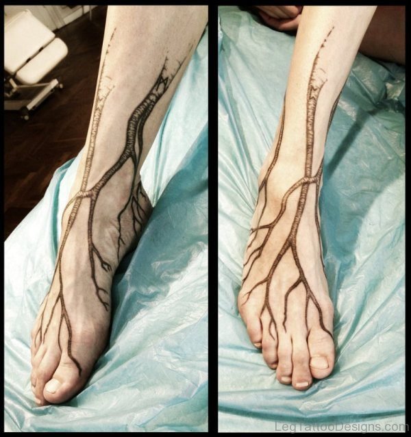 Tree Branch Tattoo