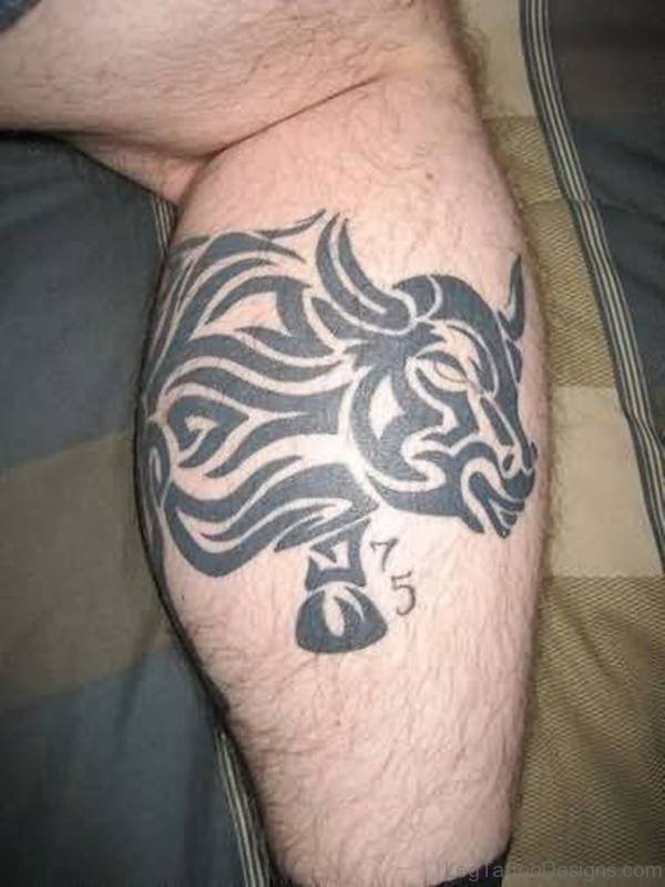 Tribal Bull Tattoo 