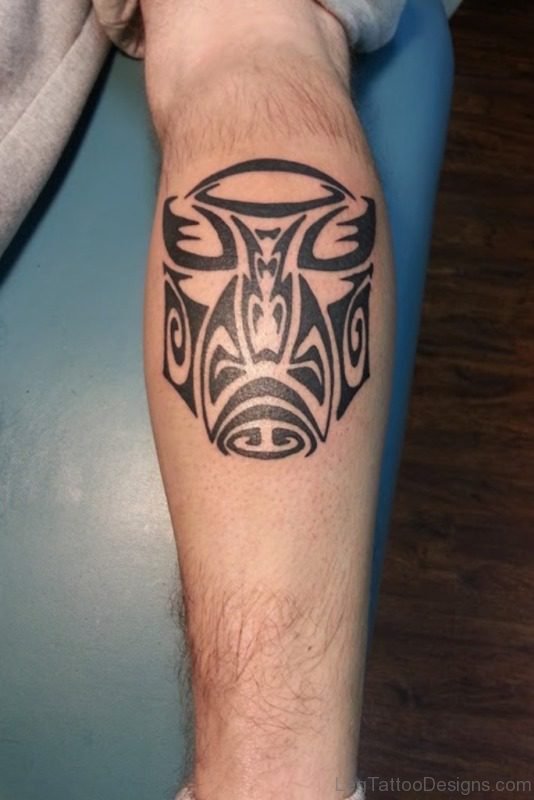 Tribal Leo Tattoo