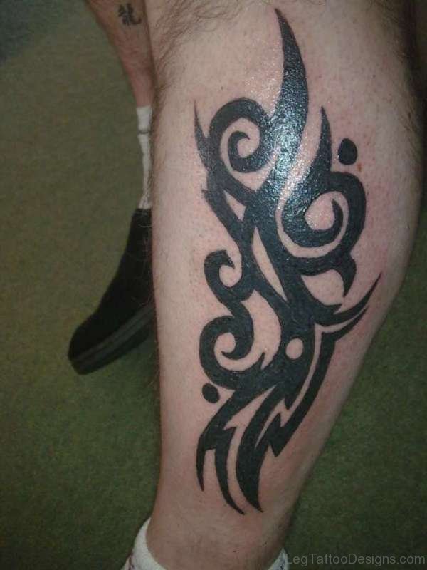 Tribal Maori Style Band Tattoo
