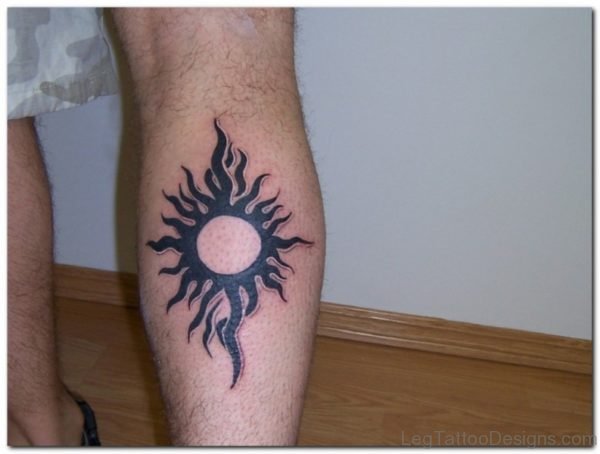 Tribal Sun Tattoo