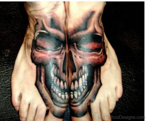 Unique Skull Tattoo