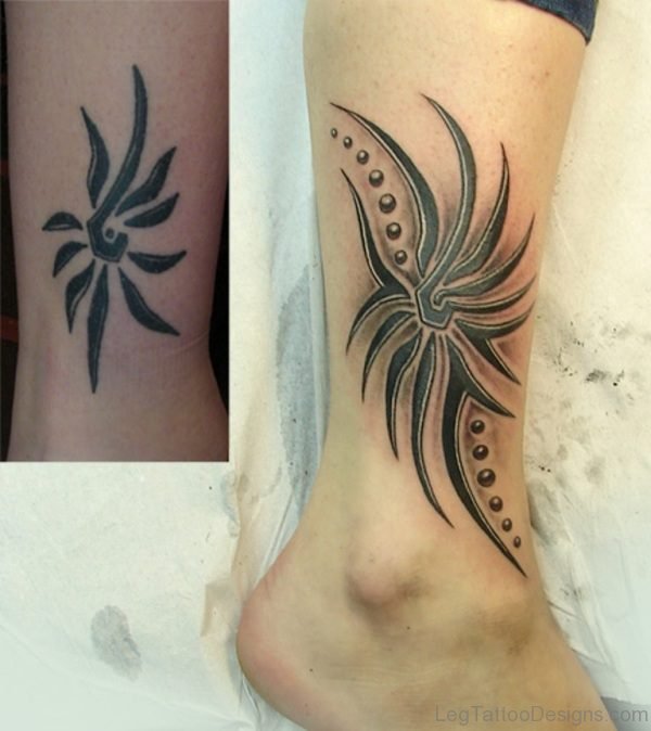 Unique Tribal Tattoo Design
