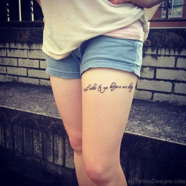 Wording Tattoo 